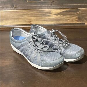 Dansko Honor Women's Casual Charcoal Gray Oxford Sneaker Size 11 (42)